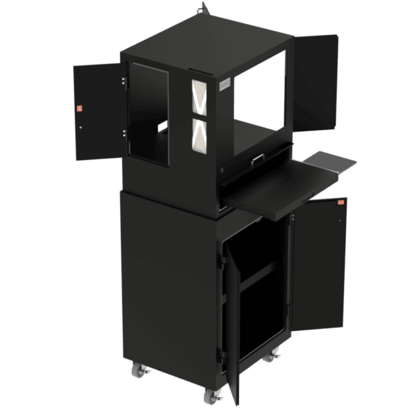 Environmental Mobile Workstation Enclosure - DFP320MKS - Image 6