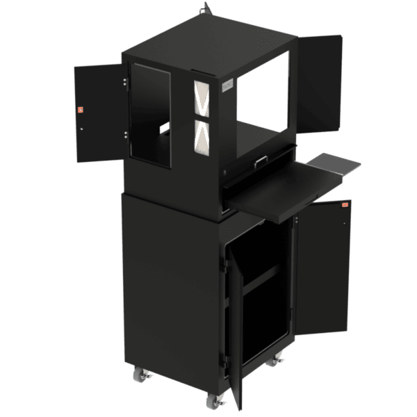 Environmental Mobile Workstation Enclosure - DFP320MKS - Image 6