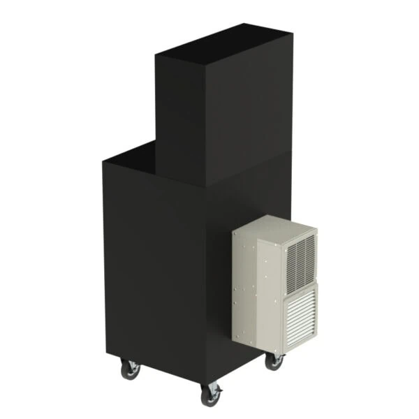 Mobile Air Conditioned Computer Workstation Enclosure - DFP350F-PF - Image 4