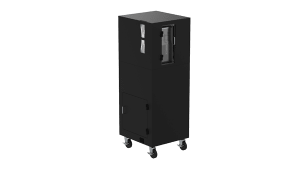 DFP355 Mobile Computer & Printer Workstation Enclosure - Image 3