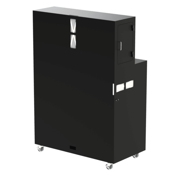 Dual-Monitor Dust-Free Workstation Enclosure - Image 2