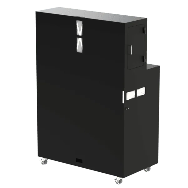 Dual-Monitor Dust-Free Workstation Enclosure - Image 2