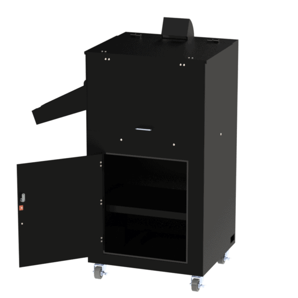 Barcode Label Printer Enclosure with External Label Catch - Image 7