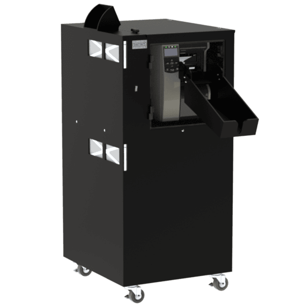 Barcode Label Printer Enclosure with External Label Catch - Image 10