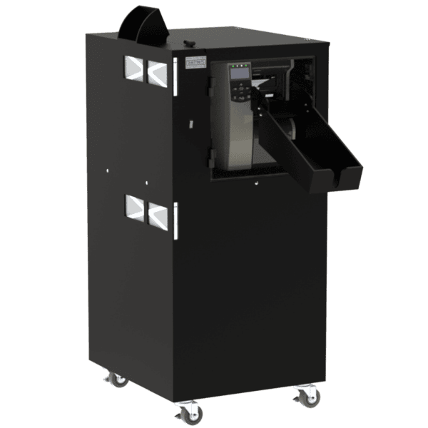 Barcode Label Printer Enclosure with External Label Catch - Image 10