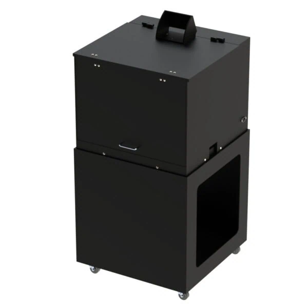 Barcode Printer Enclosure Stand with Front to Rear Passthrough - Image 3