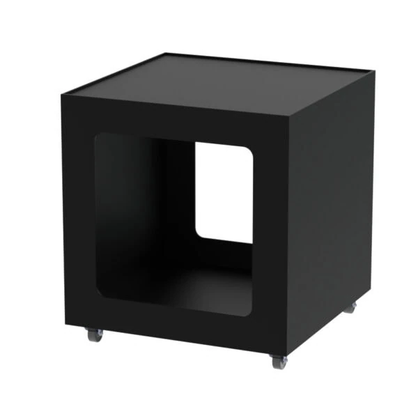 Barcode Printer Enclosure Stand with Front to Rear Passthrough