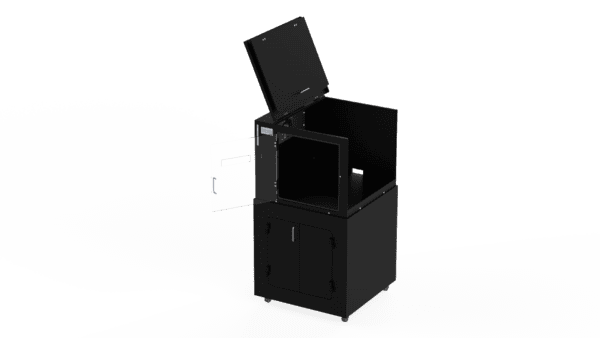 Barcode Printer Enclosure Stand - DFP400BP-ZSA - Image 7