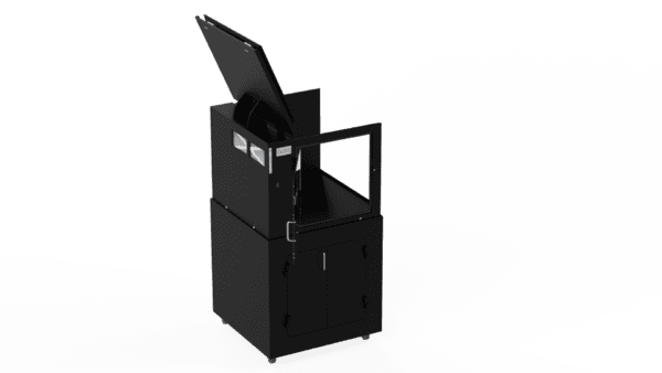 Barcode Printer Enclosure Stand - DFP400BP-ZSA - Image 5
