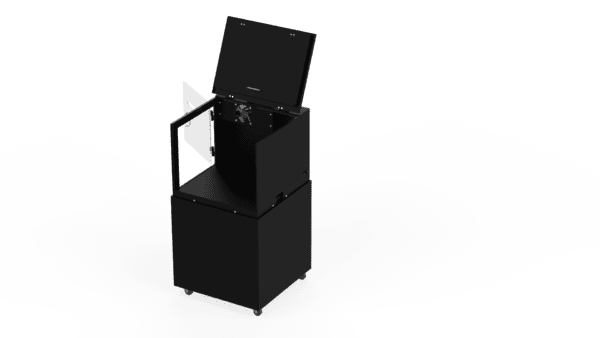 Barcode Printer Enclosure Stand - DFP400BP-ZSA - Image 6