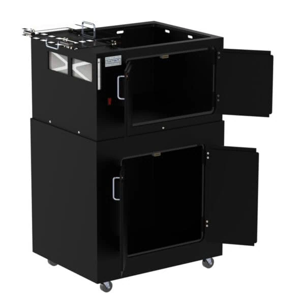Printer Enclosure Stand with Storage Compartment DFP400P-ZSA - Image 4