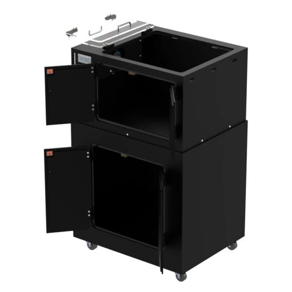 Printer Enclosure Stand with Storage Compartment DFP400P-ZSA - Image 6