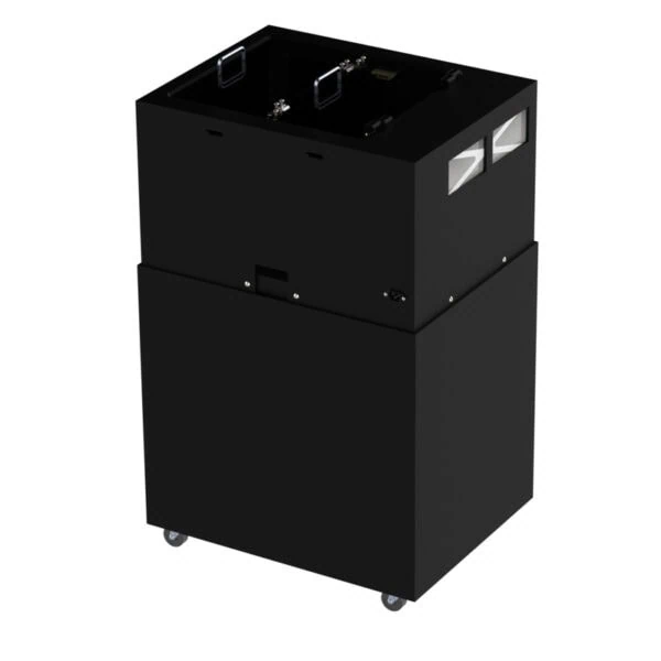 Printer Enclosure Stand with Storage Compartment DFP400P-ZSA - Image 7