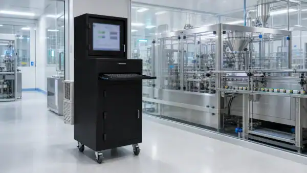 DFP350F-PF Air-Conditioned Mobile Computer Workstation