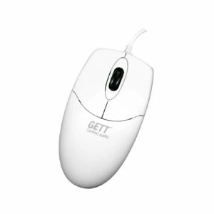 CleanTypeB. Waterproof Wheel Scroll Optical Plastic Mouse