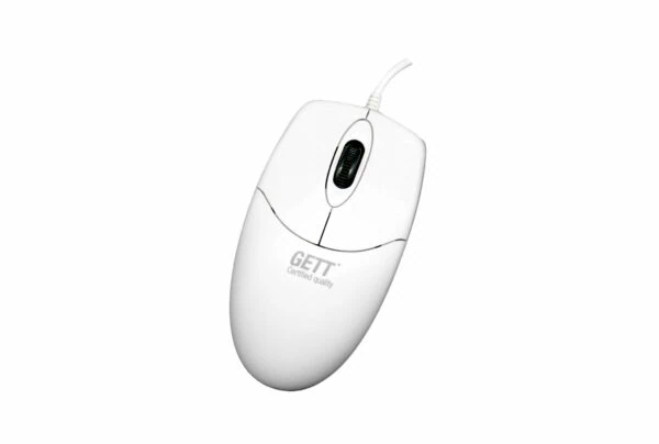 CleanTypeB. Waterproof Wheel Scroll Optical Plastic Mouse