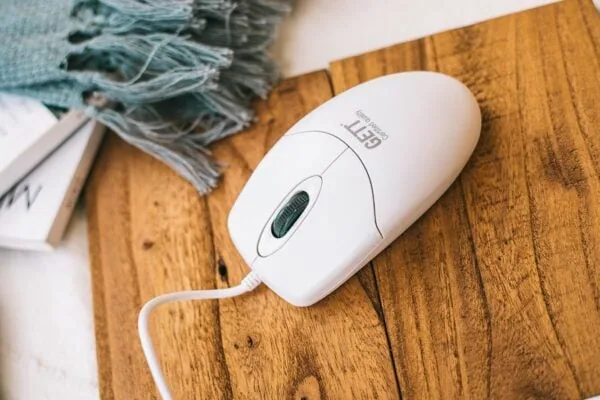 CleanTypeB. Waterproof Wheel Scroll Optical Plastic Mouse - Image 3